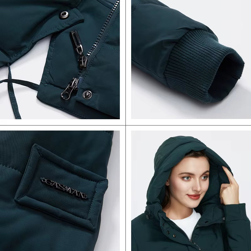 Collection Hooded Warm Winter Coats Women High Quality Parka Long Coat Thick Jackets Female Winter Windproof Jackets 1820