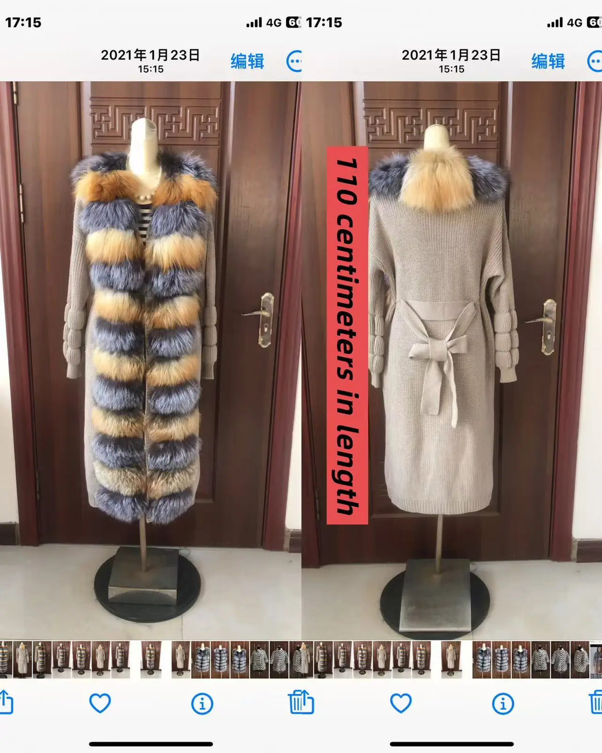 2025 Rabbit Fur Coat Rabbit Fur Jacket Stand Collar Imported Rex Rabbit Coat Stripes Rex Rabbit Fur Coat High Quality Natural Fu